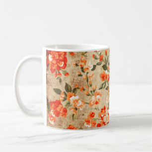Taza De Café Arte de gruns de flores