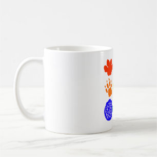 Taza De Café Arte de huellas de animales