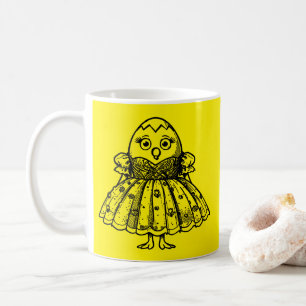 Taza De Café Arte de huevo RG RA