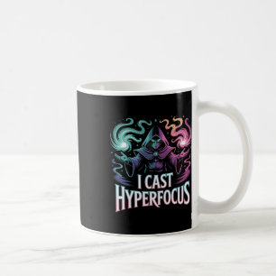 Taza De Café Arte de jugador de hechizo mágico de hiperconcentr