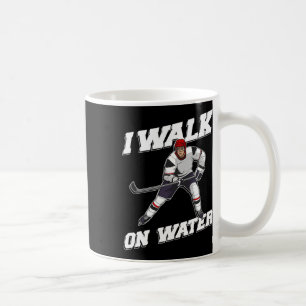 Taza De Café Arte de jugador de hockey sobre hielo genial para