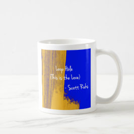 Taza De Café Arte de la cubierta del taladro de bucle
