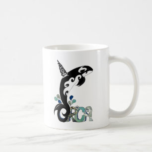 Taza De Café Arte de la Libertad de las Orcas