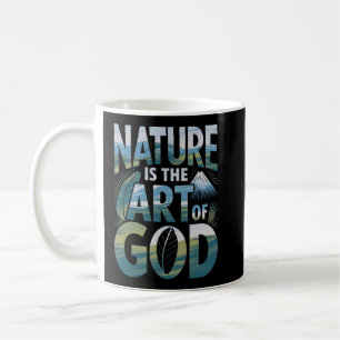 Taza De Café Arte de la Naturaleza - Creación divina en todo pa
