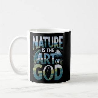 Taza De Café Arte de la Naturaleza - Creación divina en todo pa