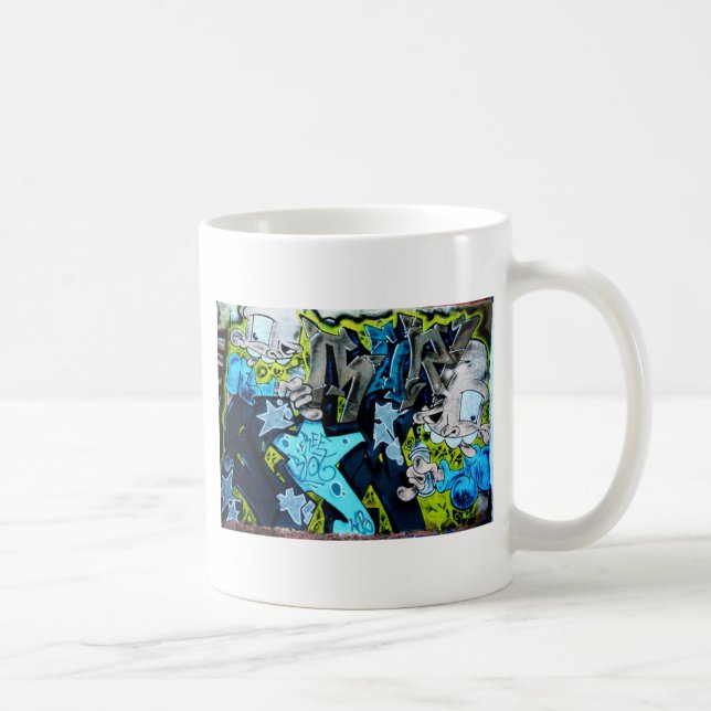 Taza De Café Arte de la pintada (Derecha)