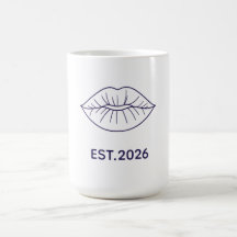 Arte de labios de línea minimalista abstracta cont