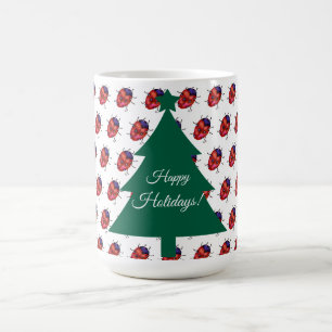 TAZA DE CAFÉ ARTE DE LADYBUG