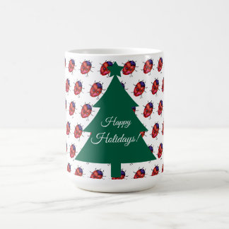 TAZA DE CAFÉ ARTE DE LADYBUG