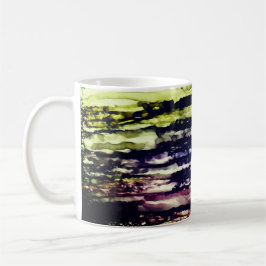 Taza De Café Arte de las "reflexiones onduladas" de Stephanie