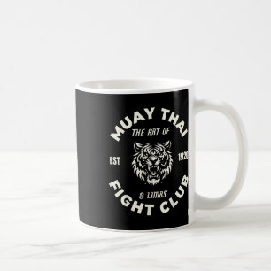 Taza De Café Arte de lucha de Muay Thai Mma tatuaje tigre de 8