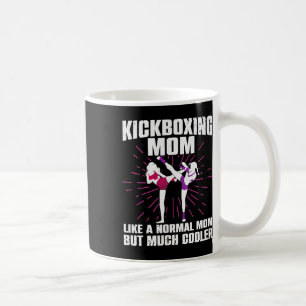 Taza De Café Arte de mamá kickboxing para madre mujeres kickbox