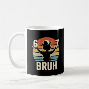 Taza De Café Arte de meme con actitud divertida Retro Sunset 67