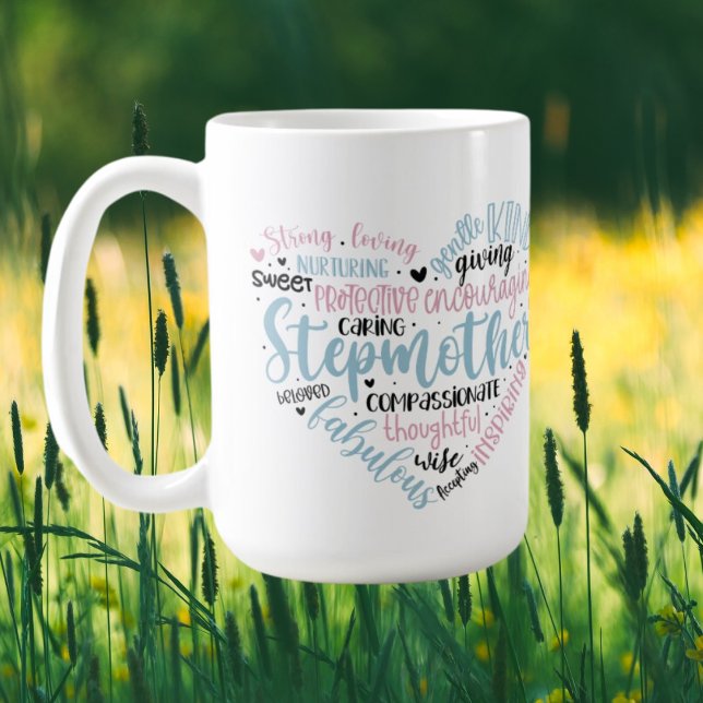 Taza De Café Arte de palabras de Cuta Stepwoman (Subido por el creador)