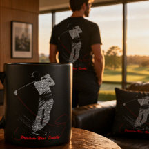Arte de Palabras de Golf Ganar con Precisión en Si