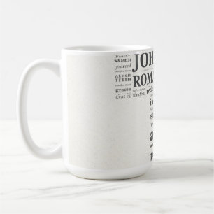 Taza De Café Arte de pared de referencia de versículos bíblicos