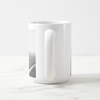 Taza De Café Arte de pared inspirador minimalista en blanco y n