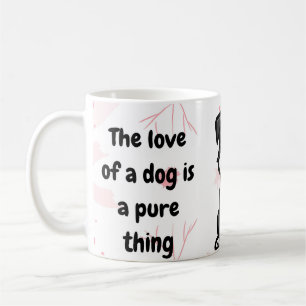 Taza De Café Arte de perro con estilo para amantes de los perro