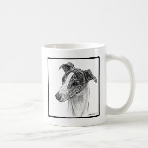 Taza De Café Arte de perros con marioneta de Glenda S. Harlan