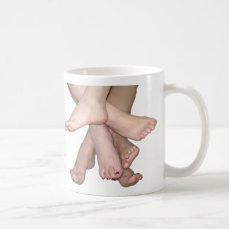 Taza De Café Arte de pies desnudos
