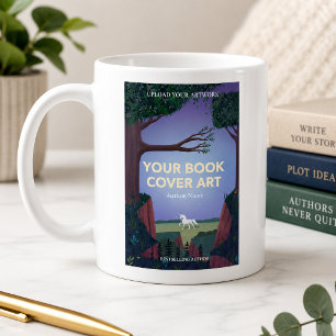 Taza de café Arte de portada de libro Regalo pro