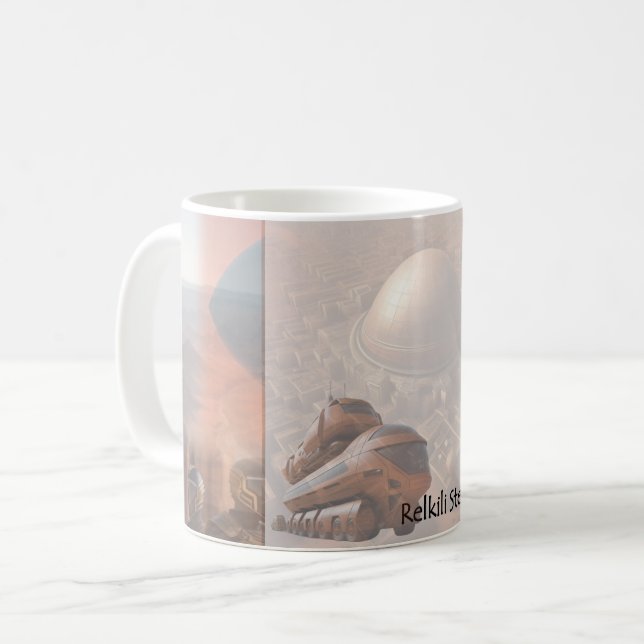 Taza De Café Arte de portada de Relkili Steel  (Anverso izquierdo)