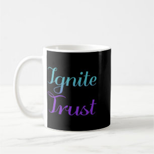 Taza De Café Arte de Prevención para Fomentar la Confianza