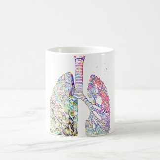 Taza De Café Arte de pulmones