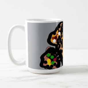 Taza De Café Arte de puntos de ardilla