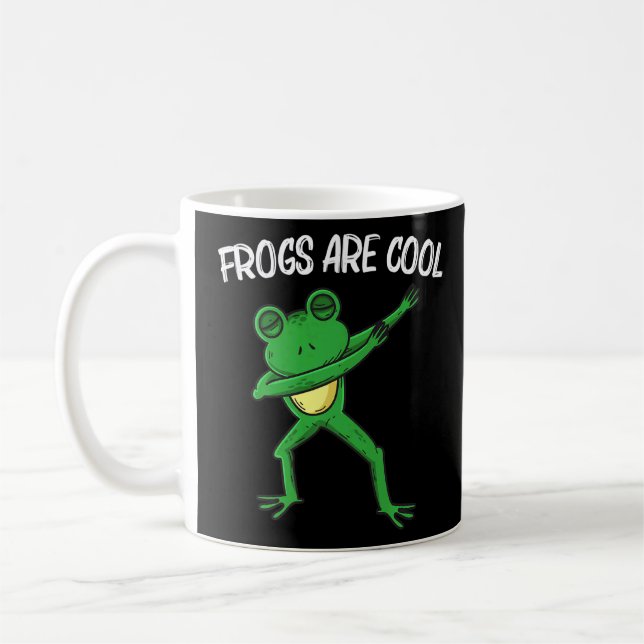 Taza De Café Arte De Rana Para Hombres Mujeres Que Toman Toad A (Izquierda)