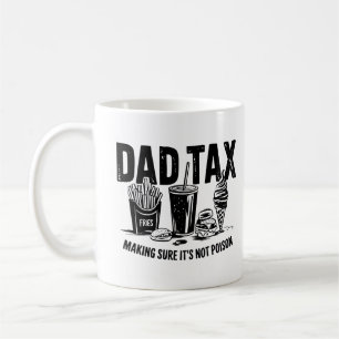 Taza De Café Arte de refrigerios con problemas tributarios de p