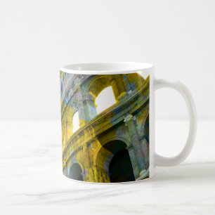 Taza De Café Arte de Roma de moda en Guay