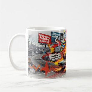 Taza De Café Arte de satisfacción Highway Escape Mug de arteSat