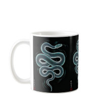 Arte de serpiente estilo ukiyo japonés