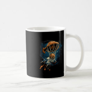 Taza De Café Arte de Sketll Slam Dunk Splash Jugador de Sketll 