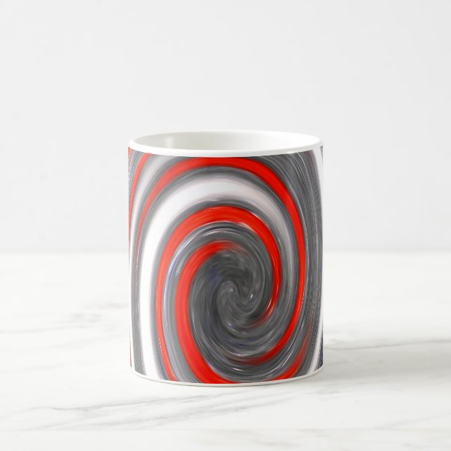 Taza De Café Arte de Swirling (Centro)