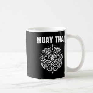 Taza De Café Arte de tatuaje tailandés Sak Yant Muay Thai Tatua