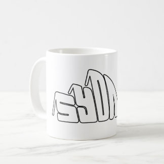 Taza De Café Arte de texto burbuja retro de Sydney