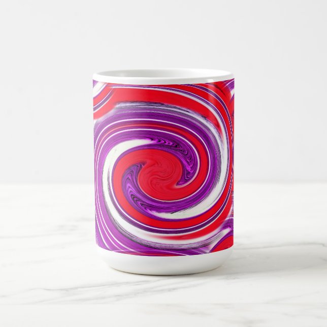 Taza De Café Arte de Twirls (Centro)