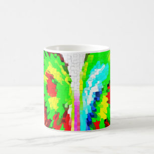 Taza De Café Arte de velocidad de la ciudad