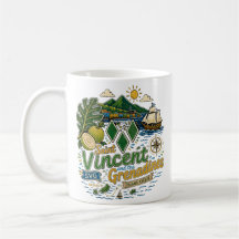 Arte de viaje de San Vicente y las Granadinas dibu