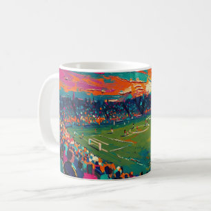 Taza De Café Arte del Fútbol (#1)