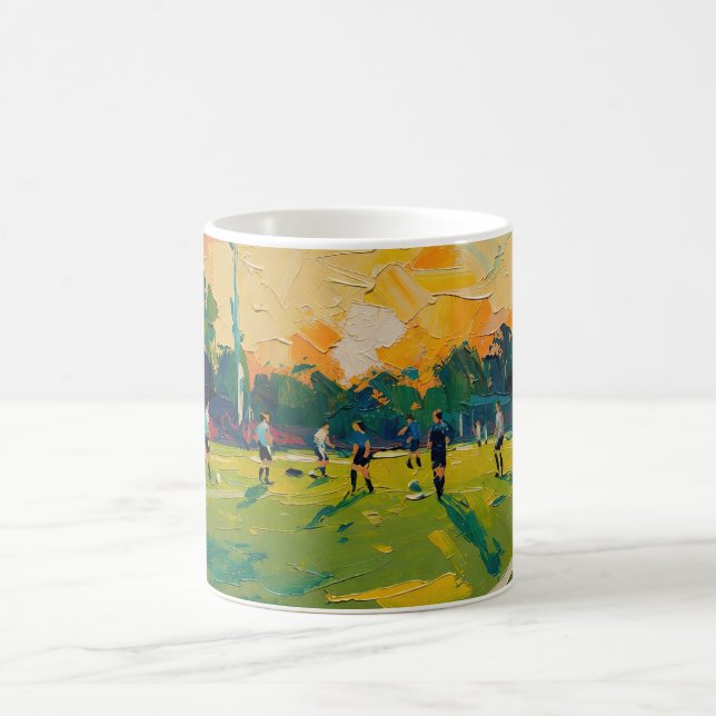 Taza De Café Arte del Fútbol (#2) (Centro)