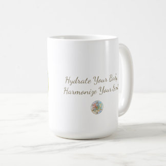 Taza De Café Arte del Símbolo Radiónico de Abundancia