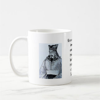 Taza De Café arte del suntzu de la guerra