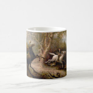 Taza De Café Arte del vintage del hueco soñoliento