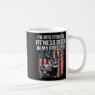 Taza De Café Arte divertido de caza de ciervos para hombres y m