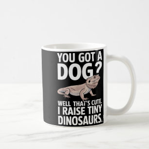 Taza De Café Arte Divertido de Dragón Barbudo para Hombres Muje