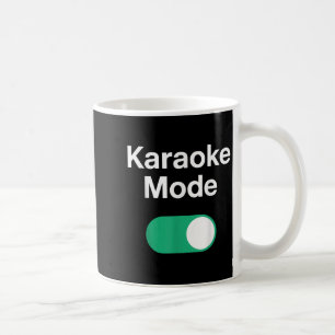Taza De Café Arte Divertido de Karaoke para Hombres Mujeres Can
