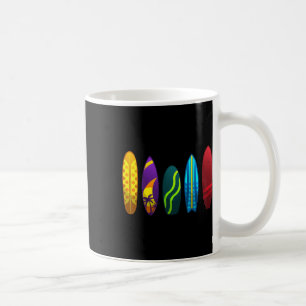 Taza De Café Arte divertido de surf para hombres mujeres niños 